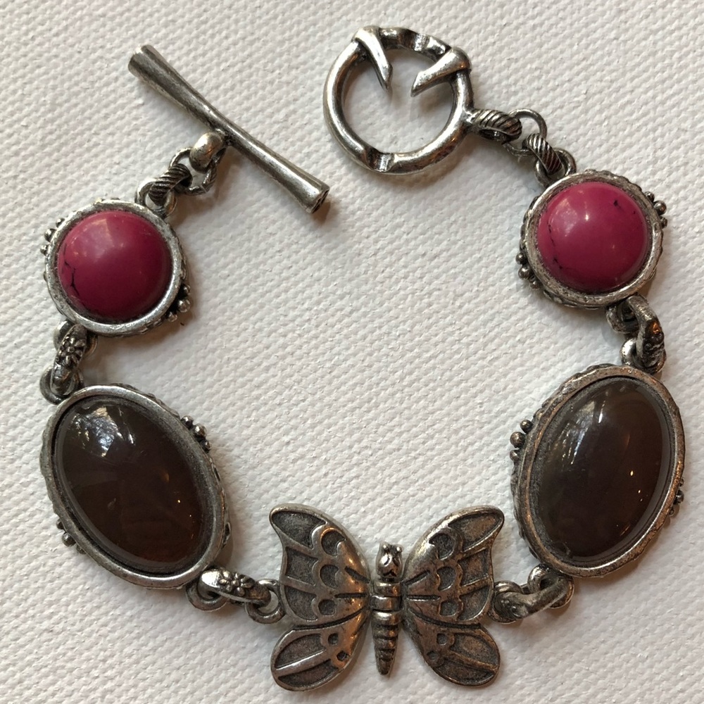 Lucky Brand Butterfly Charm Bracelet